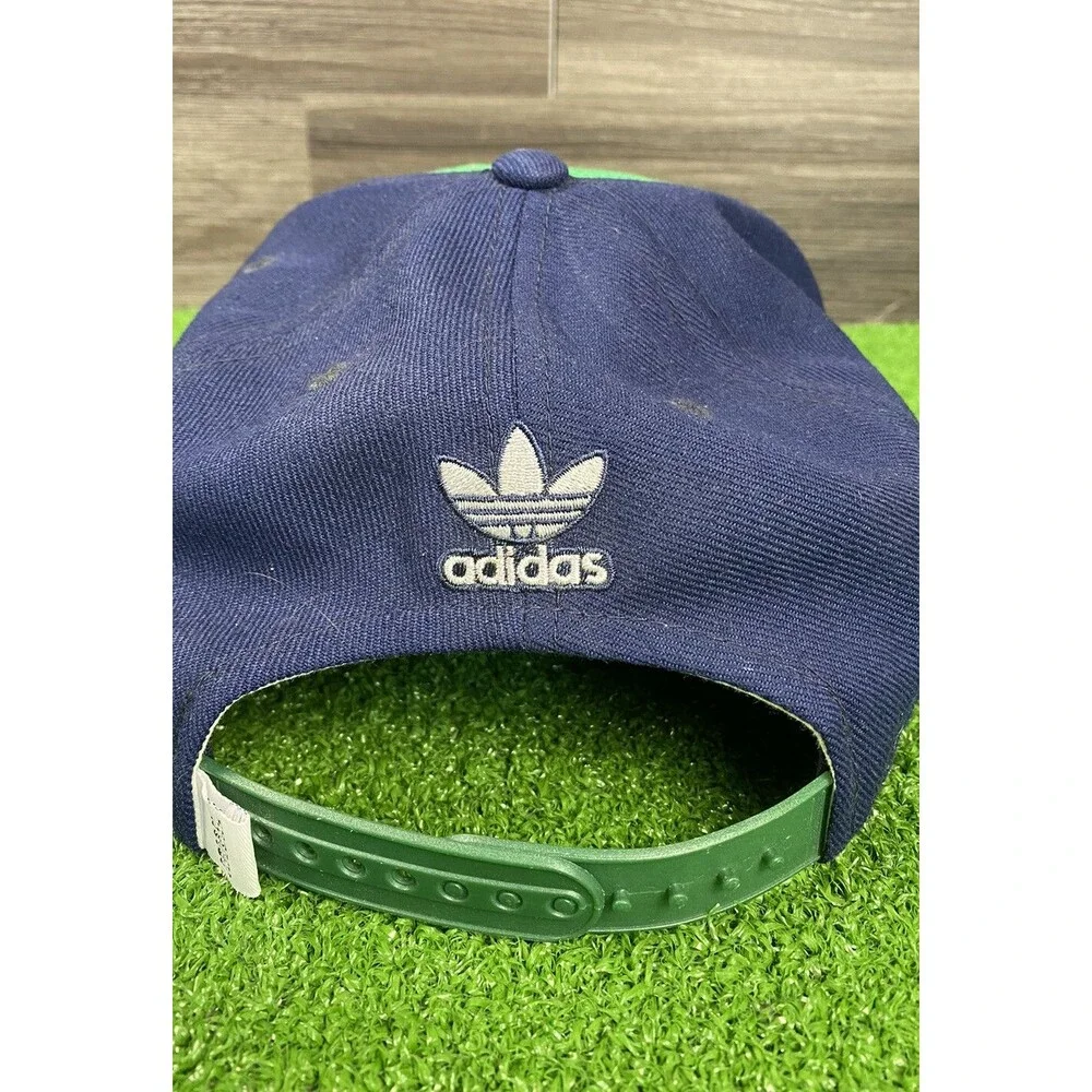 Adidas Classic Notre Dame Fighting Irish Leprechaun Logo Trucker Hat Cap